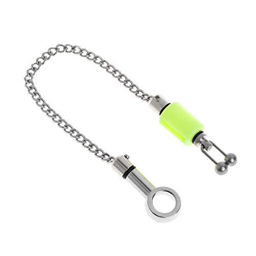 Abcidubxc Bissanzeiger, Angeln Swinger Edelstahl Schlinge Kette Bissanzeiger Karpfenalarm Hängesensor Tackle Outdoor… – Bild 5
