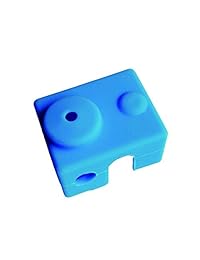 HWA KUNG   Juego de 3 fundas de silicona para E3D V6 Extrusor Hotend (3 unidades), color azul