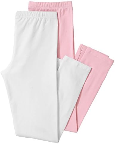 La Redoute Collections Big Girls Pack of 2 Pairs Girl’S Cotton Leggings, 3-12 Years  Pink Size 10 Years - 54 in.