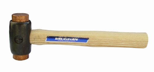 Click Here to See More Images Vaughan 580-10 C125 Copper Face Hammer with 1-1/4-Inch Face Diameter