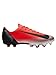 Nike Kids Vapor 12 Academy CR7 FG/MG Soccer (Little Kid/Big Kid) Bright Crimson/Black/Chrome/Dark Grey 5 Big Kid M
