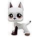 4pcs Littlest Pet Shop Great Dane Dog Lps #244 #750 #184 #1519
