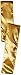 MDS Pack of 25 PCS Satin Chair Sashes Charmeuse Sateen Dining Chair Bows Ribbon Ties Back Sash for Wedding Party Birthday Home Hotel Restaurant Banquet Decoration (7 x 108 Inch, Gold)