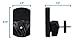 Mount-It! SONOS Speaker Mount Wall Bracket for SONOS Play:1 and SONOS Play:3 Tilt/Swivel Adjustable, Black 22 Lbs Capacity MI-SP08 (Not Compatible with SONOS ONE)