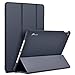 rooCASE iPad Pro 12.9 Case, Optigon Lightweight Slim Shell Trifold Folio Case Stand with Auto Sleep/Wake Function for Apple iPad Pro 12.9 Inch (Both 2017 and 2015 Models), Black
