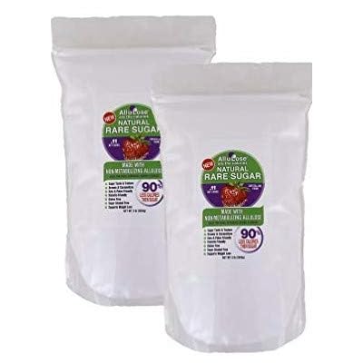 All-u-Lose Natural Rare Sugar Sweetener, Crystalline Allulose -- 2, 3 lb. Stand-up Pouches