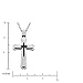 Stainless Steel Cross Necklace for Men – 24 In. Chain, Lobster Clasp, Cross Pendant, Black Gift Box – Quality Gifts, Everyday Collections by Blackbox Jewelry, 1.9x1.2x0.2 In.