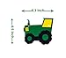 Green Felt Tractor Happy Birthday Banner Pennant - Tractor Banner - Farm Banner - john deere for Kids Birthday Party Baby Shower