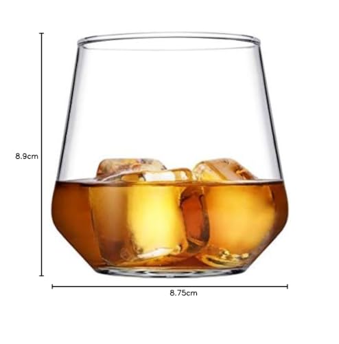 Revinox Alankara Whisky Glass - Set of 6 (345 ml) 4