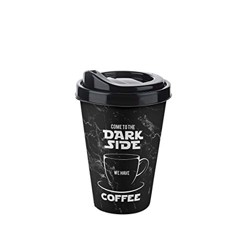 Reusable Coffee Cup, Reusable Coffee Mug, With Lids, Mug, Tea Cup, Beverage container, BPA Free Plastic Hard, Quality, Washable, Quick And Easy To Use For All Beverages 3 pieces cups 3 pieces Lids