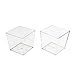 Exquisite Clear Plastic Mini Square Mousse Dessert Cups 40 Ct - 3.6 oz