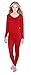 Rocky Womens Thermal 2 Pc Long John Underwear Set Fleece Lined Top and Bottom (Small, Red- Fleece Lined)thumb 3
