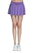 Women's Gym Dri-fit Athleta Skorts with Underwear Covered (Purple, Large)