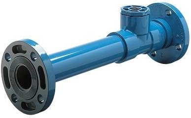 Koflo 3-80-4-4-9I PVC Mixer with Injection Port, 3" Line size