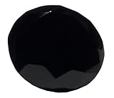Black Crystal Glass Diamond Paperweight 3.15