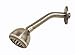 Trim Kit for Porcelain 3-handle Shower Valve, Fit Price Pfister Compression Stem Shower, Satin Nickel Finish -By Plumb USA