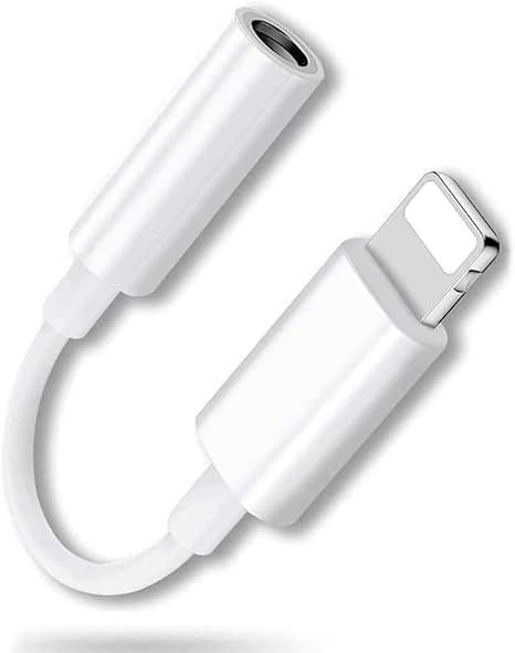 【RayDisk】iphone5〜iphone14シリーズ対応 変換アダプタ イヤホンジャック Lightning - 3.5mm 変換ケーブル 認証 イヤホン・ヘッドホンアダプター ライトニング 3.5mm 変換 音量調節/音楽対応/iPhone相互性 ※音楽再生のみ「マイク・音声通話不可」 の商品画像