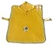 HugeHounds Extra Large Dog Yellow Rain Rover Raincoat with Half Hood XL- Waterproof-Includes a Travel Carry Bag