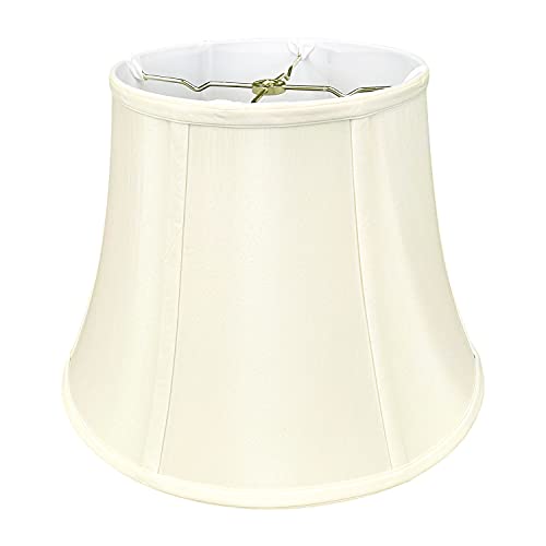 Royal Designs Modified Bell Lamp Shade, Eggshell, 9 x 14 x 10.5