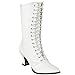 Funtasma by Pleaser Women's Victorian-120 Boot,White,9 M