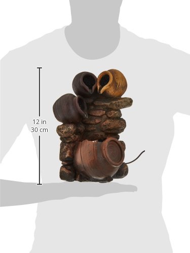 Major-Q Decoration 10.5" H Feng Shui Rock Like Waterfall Fountain with LED Light (97124) - Thumbnail 2