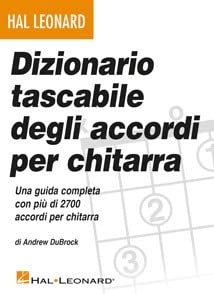 DIZIONARIO TASCABILE DEGLI ACCORDI PER CHITARRA GUITARE