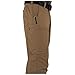 5.11 Tactical Men's Apex Pants, Regular Fit, Gusseted, 10 Pockets, Style 74434, Battle Brown, 35W x 30L