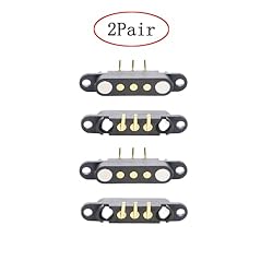 2 Pair Magnetic Bend Pogo Pin Connector with