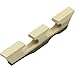 Estone 1pc High Quanlity Maple Ebony Bridge For 6 String Banjo Ukulele New