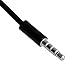 Feamos 3.5mm Male AUX Audio Plug Jack to USB 2.0 Female Converter Cable Cord for Car MP3