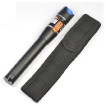 10mW Visual Fault Locator (VFL) and Fiber Optic Cable Tester - STRONG light beam - TOUGH Aluminium Body - Case Included - Commercial QUALITY