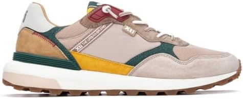 - Ténis Masculinos Bege - Calçado Confortável e Versátil - Moda Casual - Modelo 14571703 (Tamanho: 43)