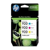 HP 920 Officejet Ink Cartridge Combo-pack CN066FN CN066FN140