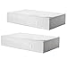 IKEA 2 Skubb White Underbed Storage Case