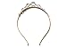 Anna Belen Girls Kate Glitter Crown Headband O/S Gold