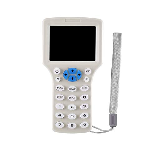 White CTCSS 99 up to 3 km(Open Field) 9 Frequency Copy Encrypted NFC Smart Card RFID Copier ID/IC Reader Writer with USB Cable - Thumbnail 3