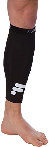 Fitaire Premium Calf Support Compression Sleeve - Ideal for Running, Workouts, Weightlifting, Yoga and for Supporting Calf Muscles - Faster Recovery - Maximum Comfort