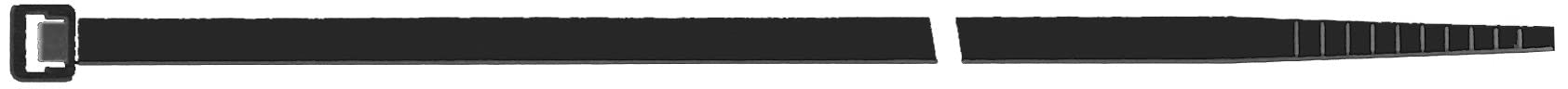 Desconocido – Black Nylon Flange B/100 4.5 x 200 mm