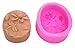 Longzang Animal Silicone Mold Craft Art Silicone Soap Mold Craft Molds DIY Handmade Soap Molds (S082)