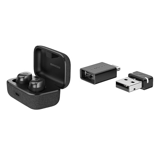 MOMENTUM True Wireless 4 Black Graphite(MTW4 Black Graphite) + BTD600 Bluetoothアダプター
