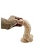 Veiny George 7 Inch Dildo with Stretchable Skin, Realistic Moving Skin Cock with Suction Cup by New York Exotic Novelties (7, Flesh) NYSE0018