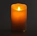 Flameless Parraffin Wax Candle with Remote & Timer,3.5-Inch by 5-Inch Pillar Candle with Moving Wick, Ivory