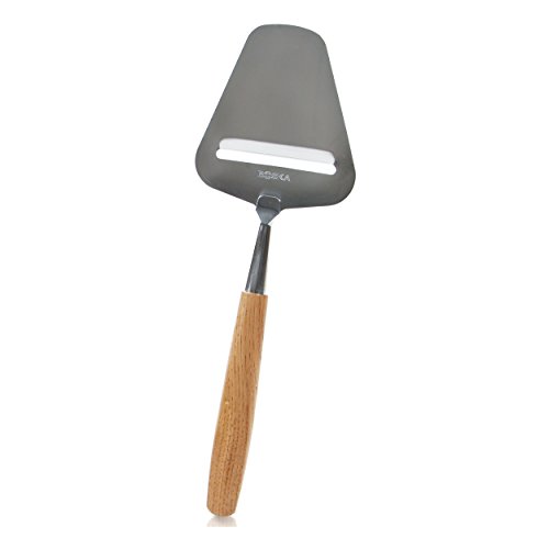 Boska Holland Cheese Slicer and Plane w. European Oak Wood Handle, Flex Steel Blade, 10 Year Guarantee, Life Collection - Thumbnail 2