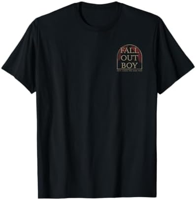 Amazon.com: Fall Out Boy - Split Flag T-Shirt : Clothing, Shoes