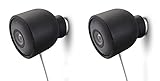 Colorful Silicone Skins for Nest Cam Outdoor Security Camera - Protect and Camouflage Your Nest Cam Outdoor with These UV Light- and Weather Resistant Silicone Skins (2 Pack, Black)