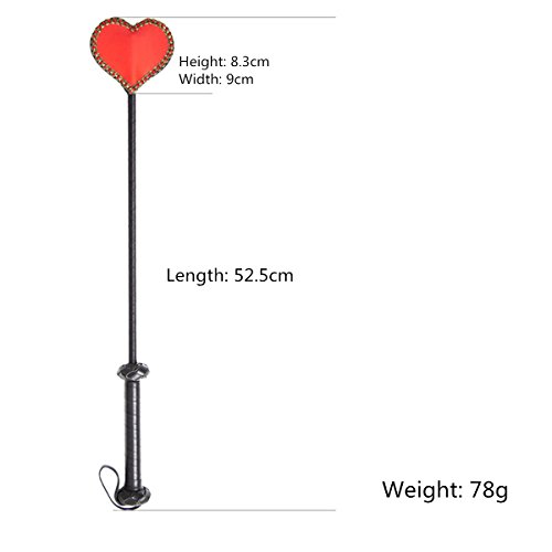 Lieberpaar Leather Long Whip Riding Crop for Couples Role Play Kit (293202015)