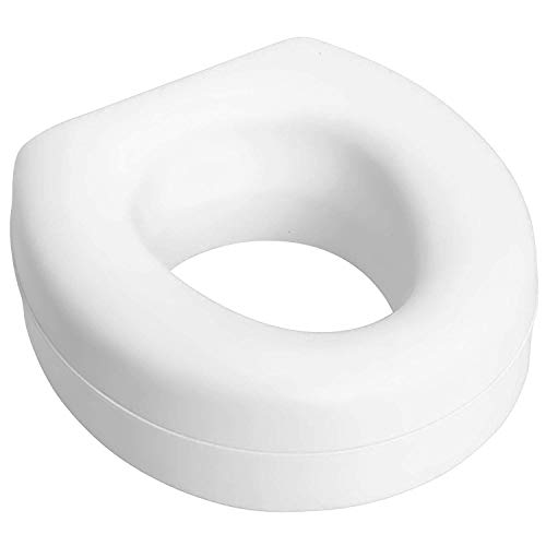 HealthSmart Raised Toilet Seat Riser and Toilet Seat Cushion That Fits