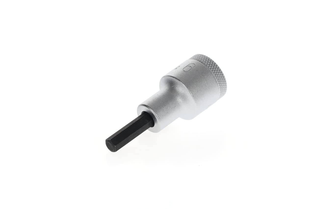 GEDORE Screwdriver bit Socket Allen, AF 6 mm, 1/2" 12.5 mm, Screwdriver bit Socket, Tool, in 19 6