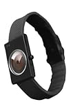 I-toc Watch - Black - Museum Modern Art Design with Blackout Case and Dial
