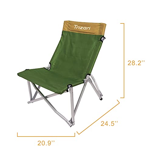 Trizari Camping ChairUltralight Portable Folding Chairs with Carry Bag